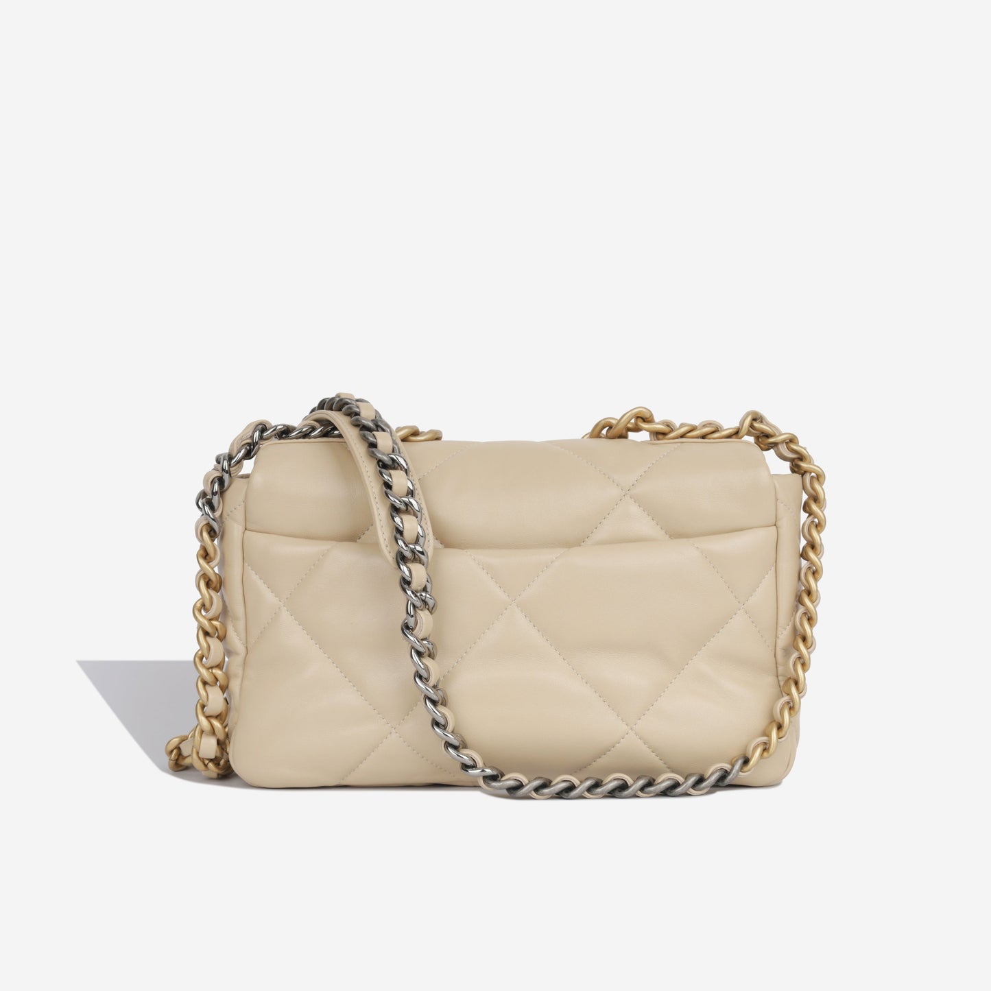 Chanel Chanel 19 Lambskin Gold Shoulder Bag Style 14