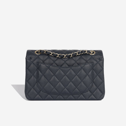 Chanel Classic Flap Caviar Gold Shoulder Bag Style 33