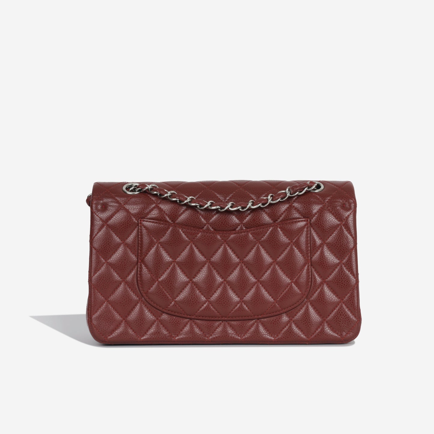 Chanel Classic Flap Lambskin Black Shoulder Bag Style 107