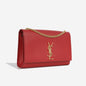 Saint Laurent Kate Leather Red Shoulder Bag Style 12