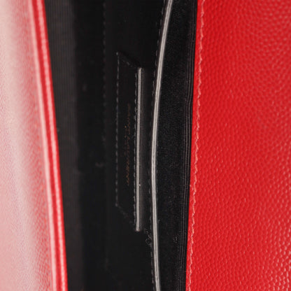 Saint Laurent Kate Leather Red Shoulder Bag Style 12