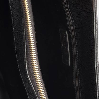 Chanel Shopping Tote Caviar Black Tote Bag Style 12