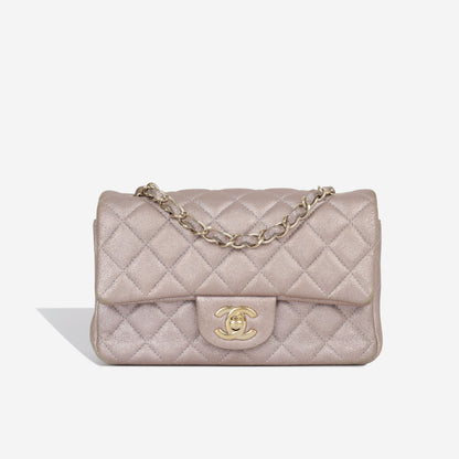 Chanel Classic Flap Leather Gold Shoulder Bag Style 6