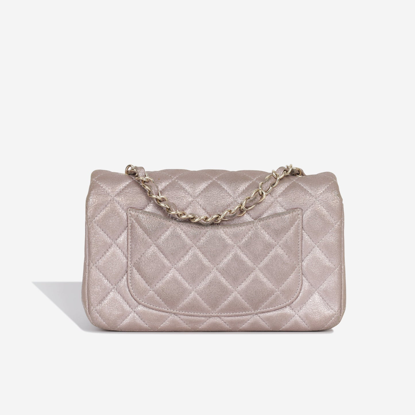 Chanel Classic Flap Leather Gold Shoulder Bag Style 6