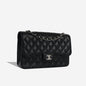 Chanel Classic Flap Lambskin Black Shoulder Bag Style 36