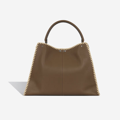 Fendi Peekaboo Leather Brown Handbag Style 2