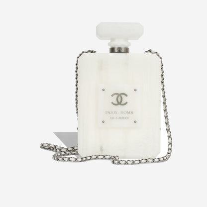 Chanel Plexiglass Paris-Rome Minaudiere