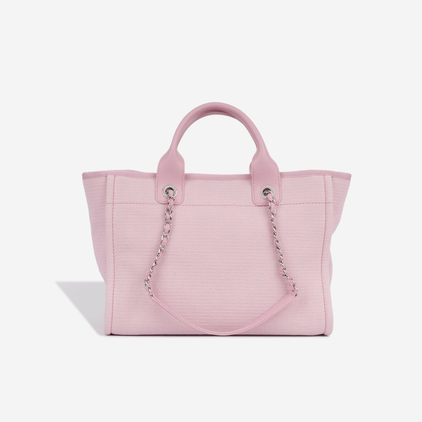 Chanel Cambon Tweed Silver Tote Bag Style 2