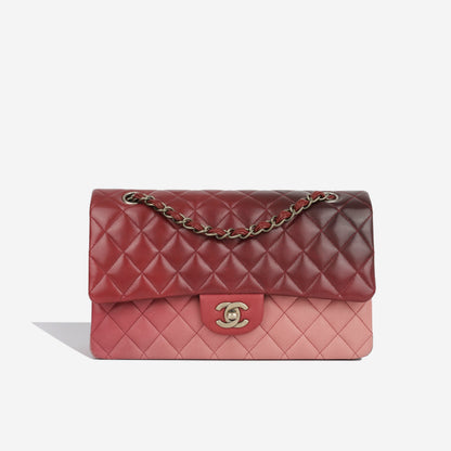 Chanel Classic Flap Lambskin Gold Shoulder Bag Style 27