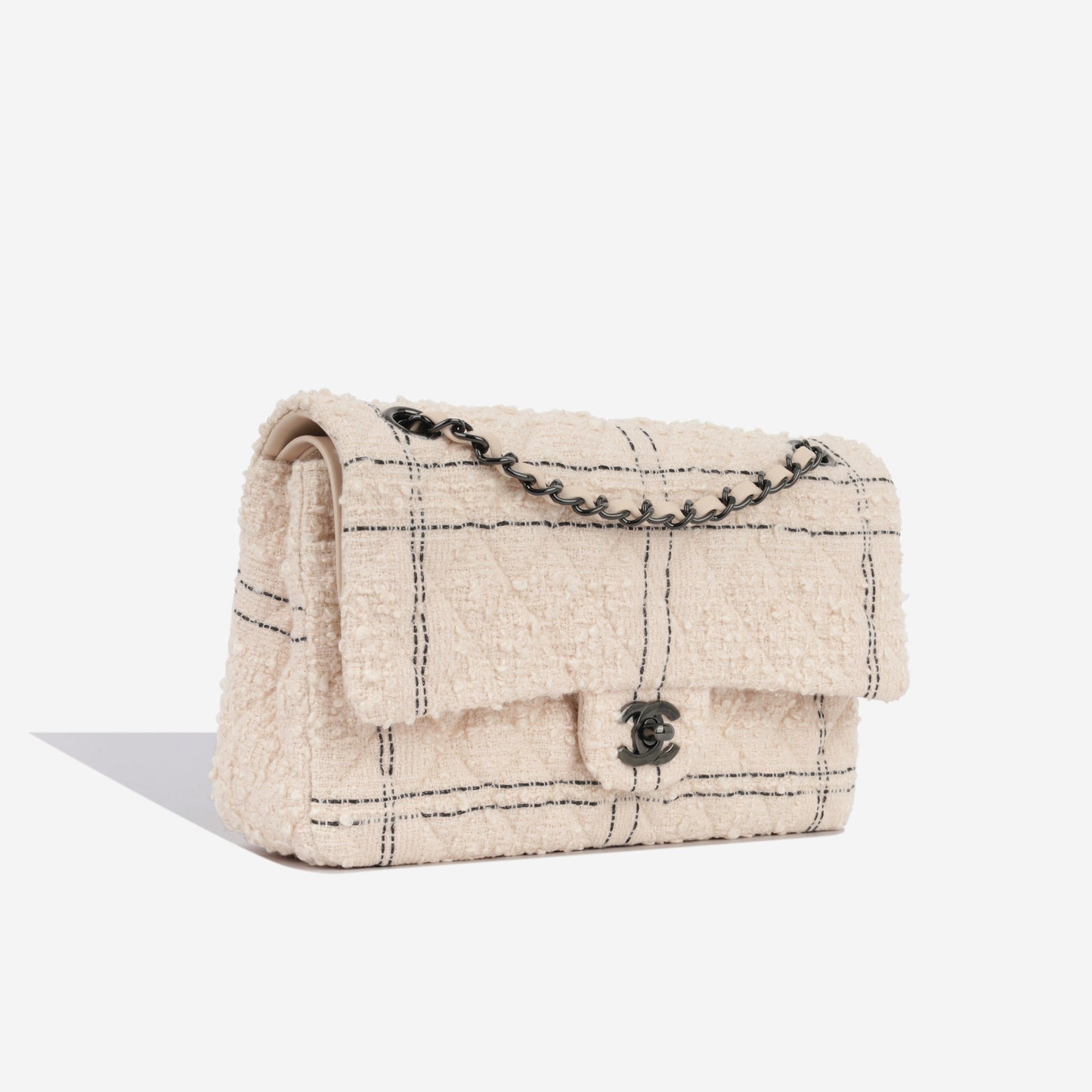 Chanel Classic Flap Caviar Black Shoulder Bag Style 76