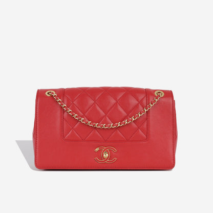 Chanel Lambskin Gold Shoulder Bag Style 23