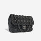 Chanel Classic Flap Calfskin Black Shoulder Bag Style 26
