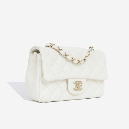 Chanel Classic Flap Lambskin Gold Shoulder Bag Style 54