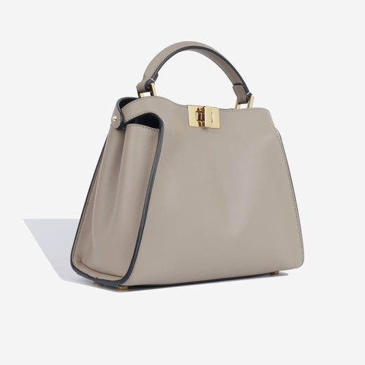Fendi Peekaboo Calfskin Red Handbag Style 2