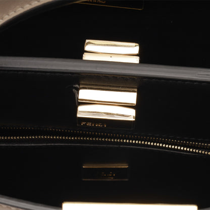 Fendi Peekaboo Calfskin Red Handbag Style 2