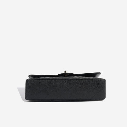 Chanel Classic Flap Caviar Black Shoulder Bag Style 69