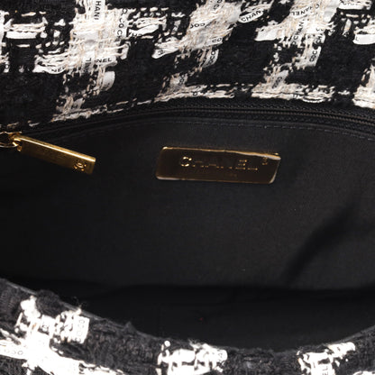 Chanel Chanel 19 Tweed Black Shoulder Bag Style 3