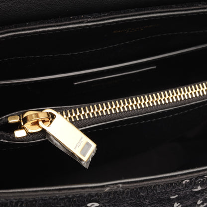 Saint Laurent Loulou Black Shoulder Bag Black