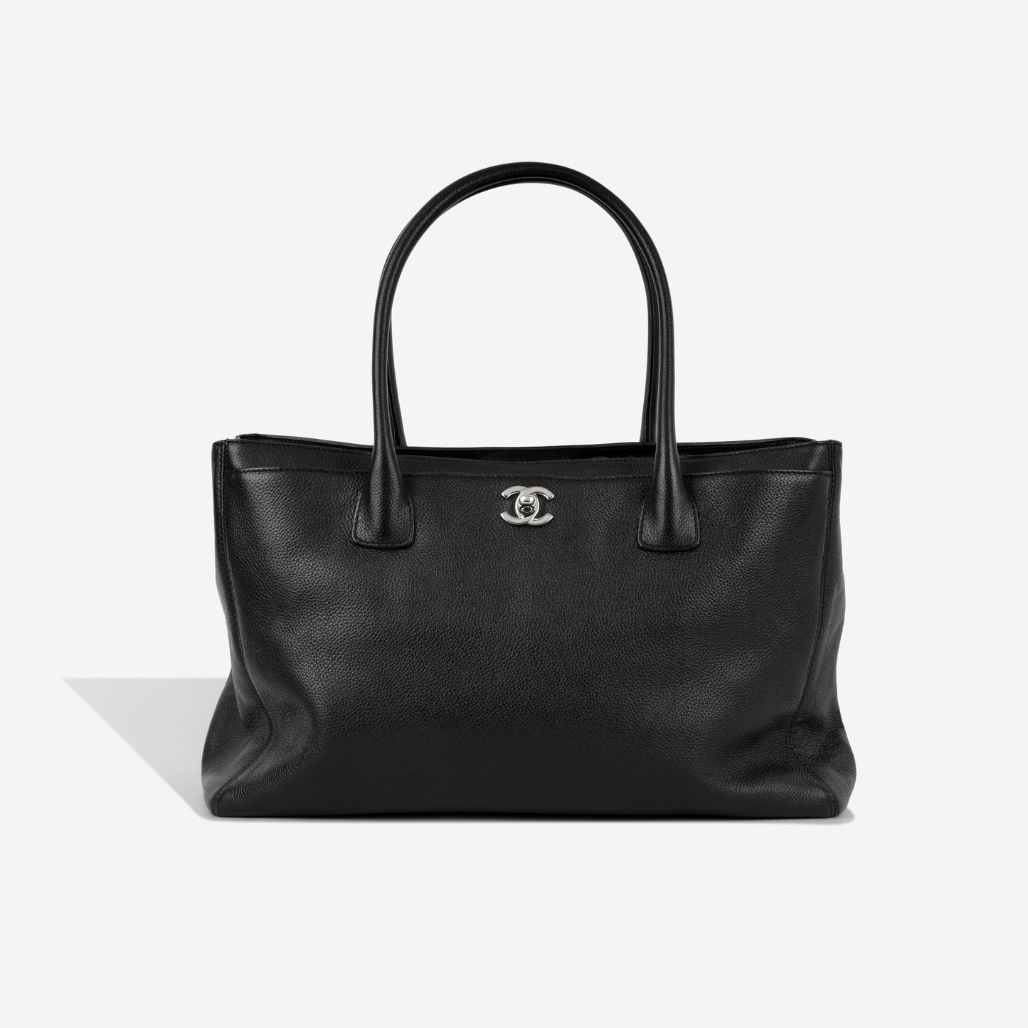 Chanel Timeless Caviar Black Tote Bag Caviar
