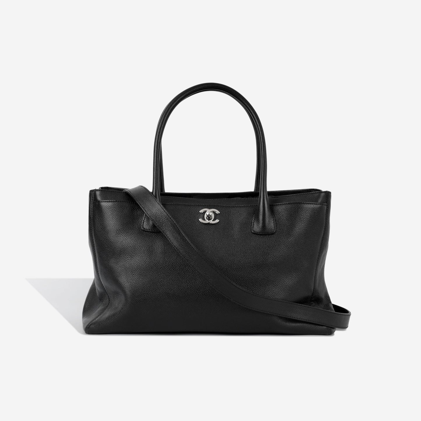 Chanel Timeless Caviar Black Tote Bag Caviar