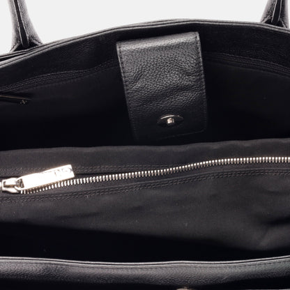 Chanel Timeless Caviar Black Tote Bag Caviar