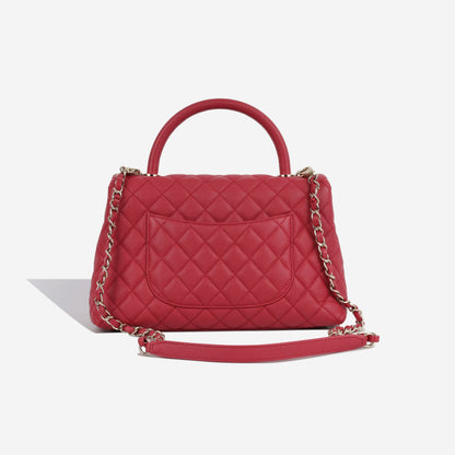 Chanel Coco Handle Caviar Black Shoulder Bag Caviar
