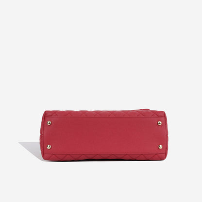 Chanel Coco Handle Caviar Black Shoulder Bag Caviar