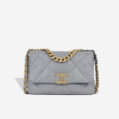 Chanel Chanel 19 Quilted Gold Shoulder Bag Quilted