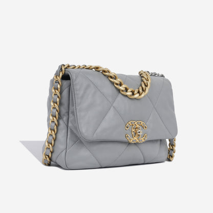 Chanel Chanel 19 Quilted Gold Shoulder Bag Quilted