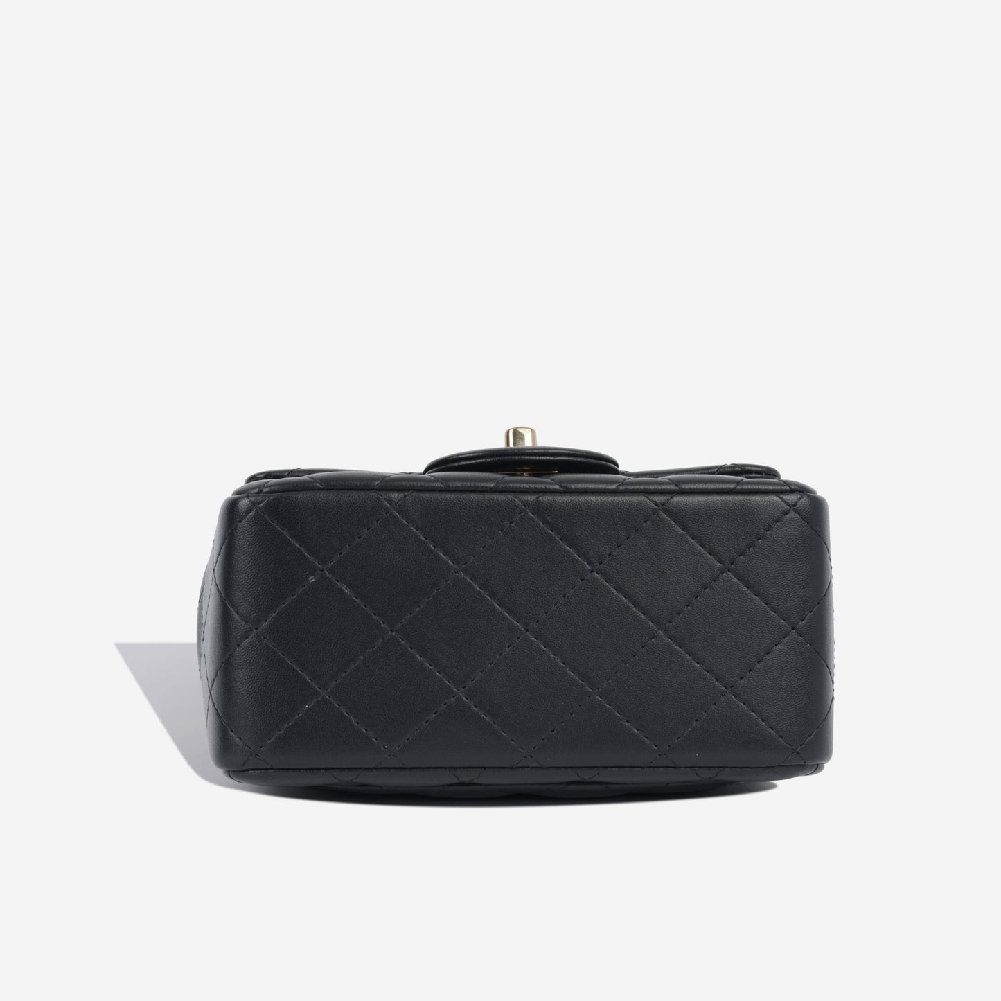 Chanel Classic Flap Lambskin Black Shoulder Bag Style 278