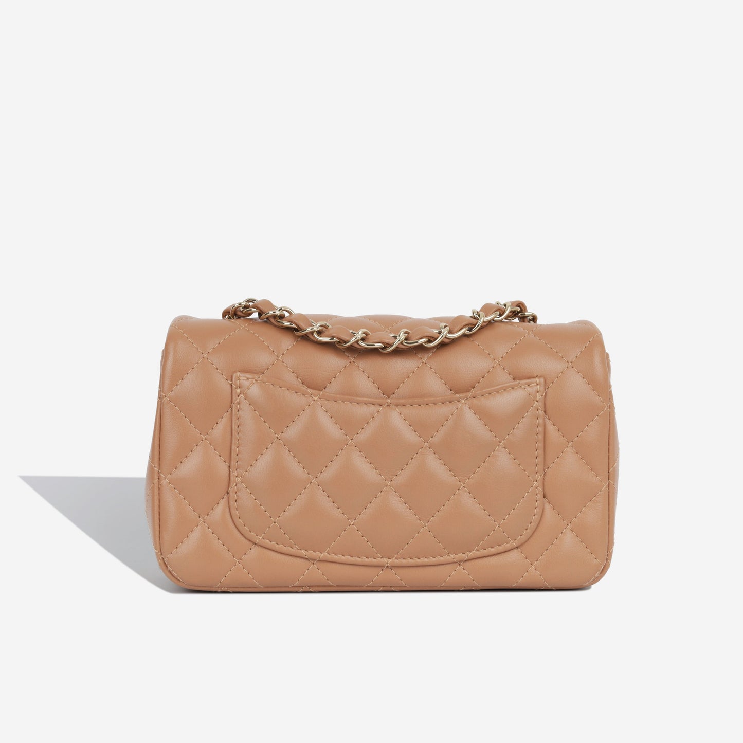 Chanel Classic Flap Lambskin Gold Shoulder Bag Style 52