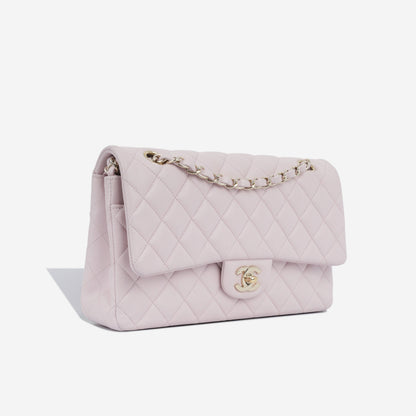 Chanel Classic Flap Lambskin Gold Shoulder Bag Style 26