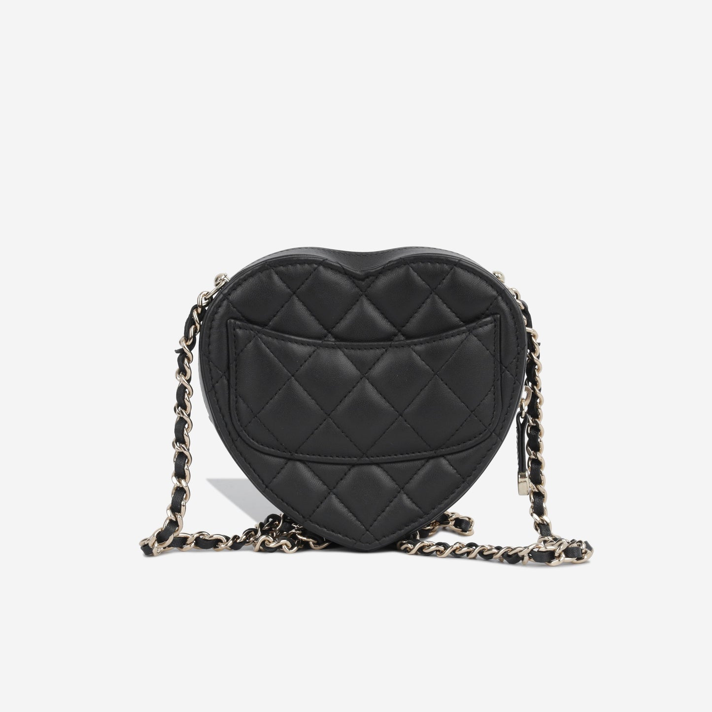 Chanel Luxury Lambskin Black Handbag Style 14