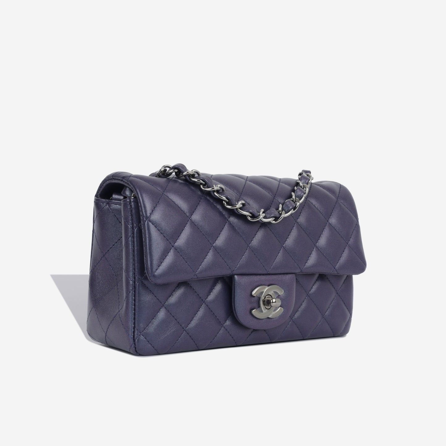 Chanel Classic Flap Lambskin Gold Shoulder Bag Style 51