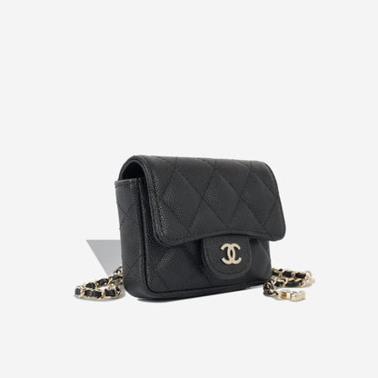 Chanel Luxury Caviar Black Handbag Style 5