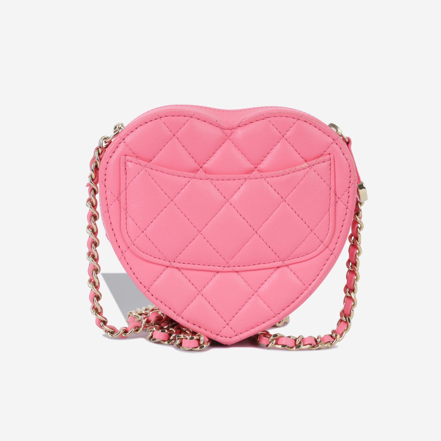 Chanel Luxury Lambskin Gold Handbag Style 15