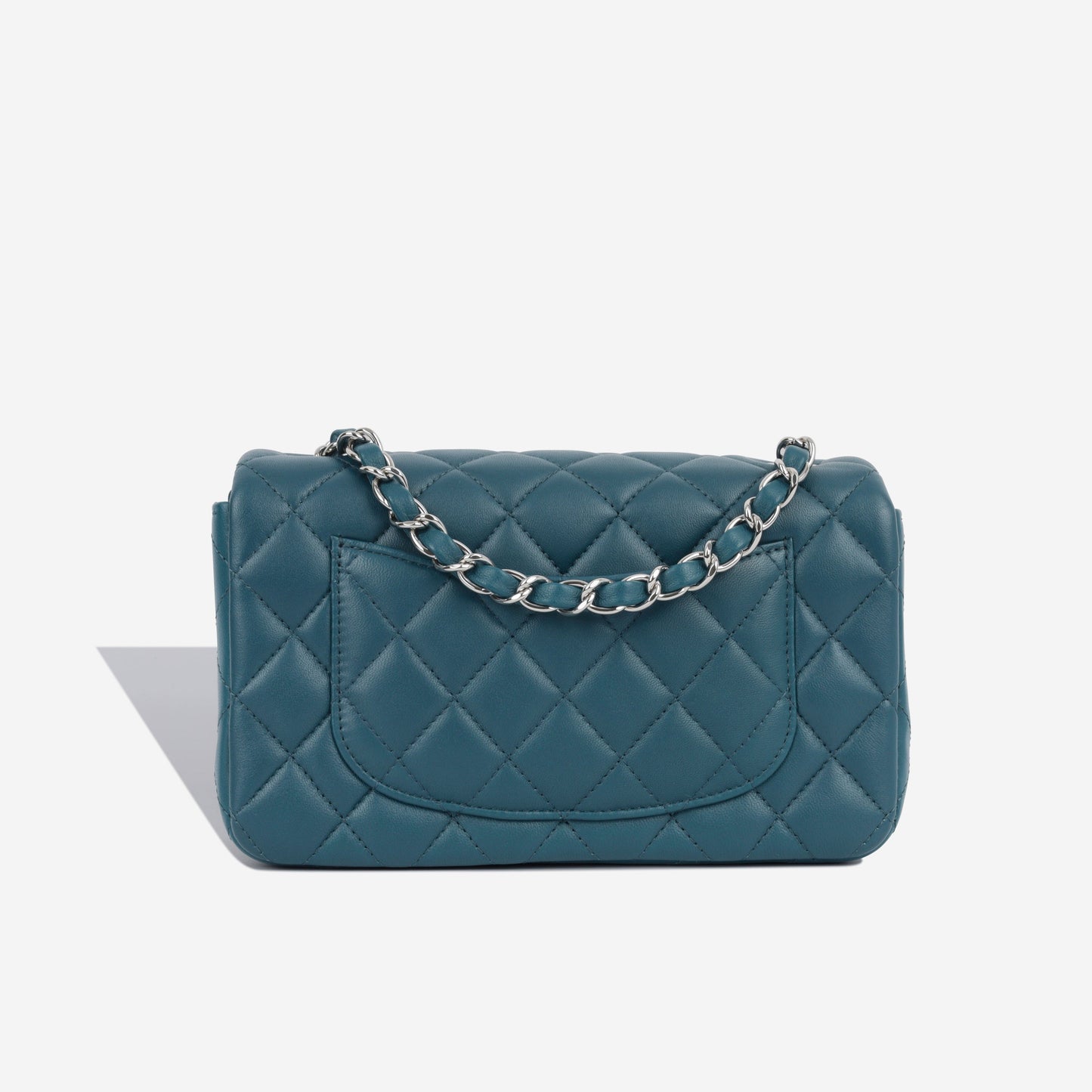 Chanel Classic Flap Lambskin Gold Shoulder Bag Style 49
