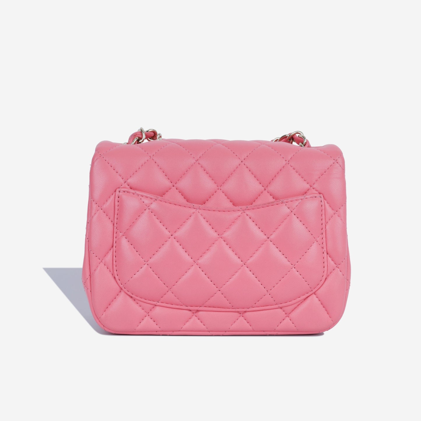 Chanel Classic Flap Lambskin Black Shoulder Bag Style 214