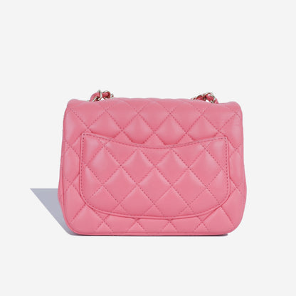 Chanel Classic Flap Lambskin Black Shoulder Bag Style 214