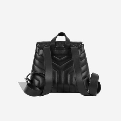 Saint Laurent Loulou Calfskin Black Shoulder Bag Style 7