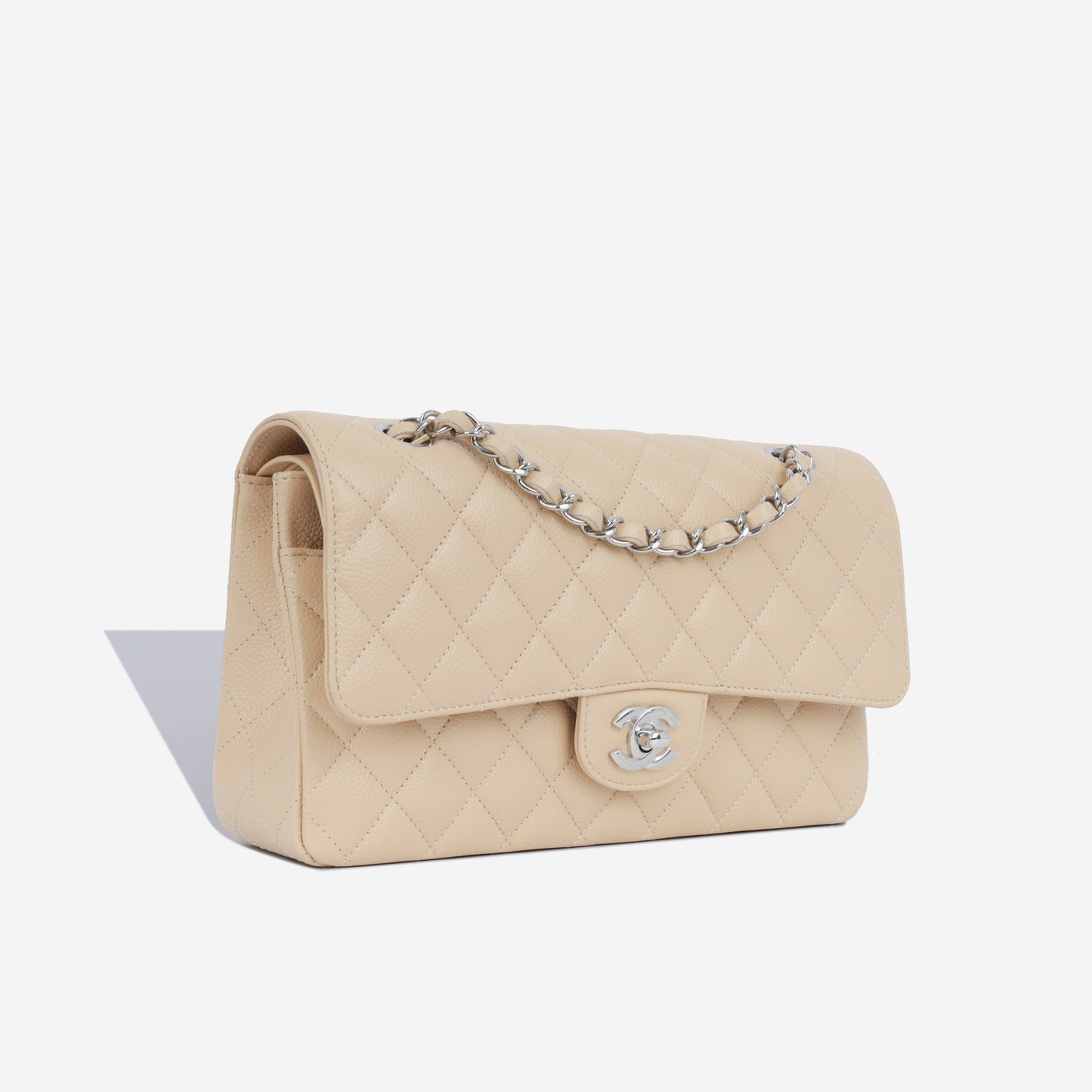 Chanel Classic Flap Caviar Black Shoulder Bag Style 73