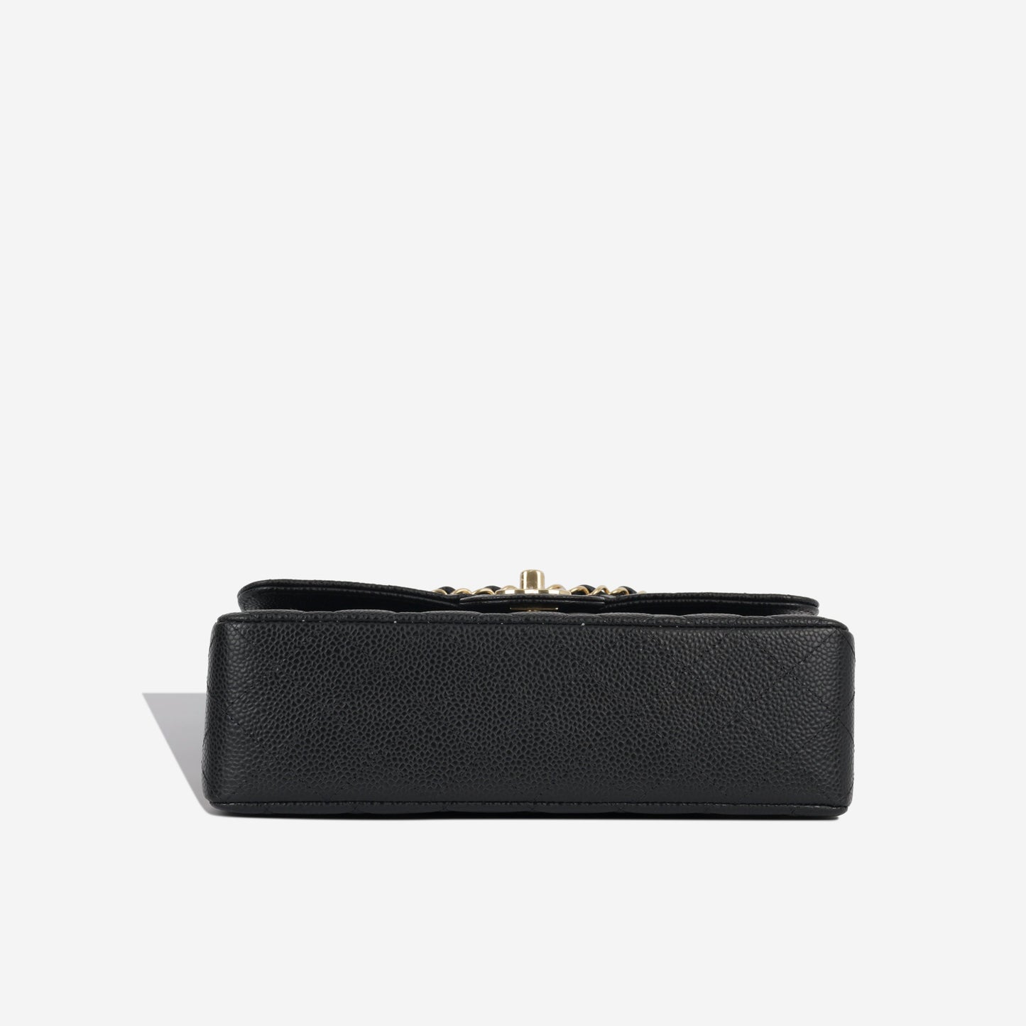 Chanel Classic Flap Caviar Black Shoulder Bag Style 74