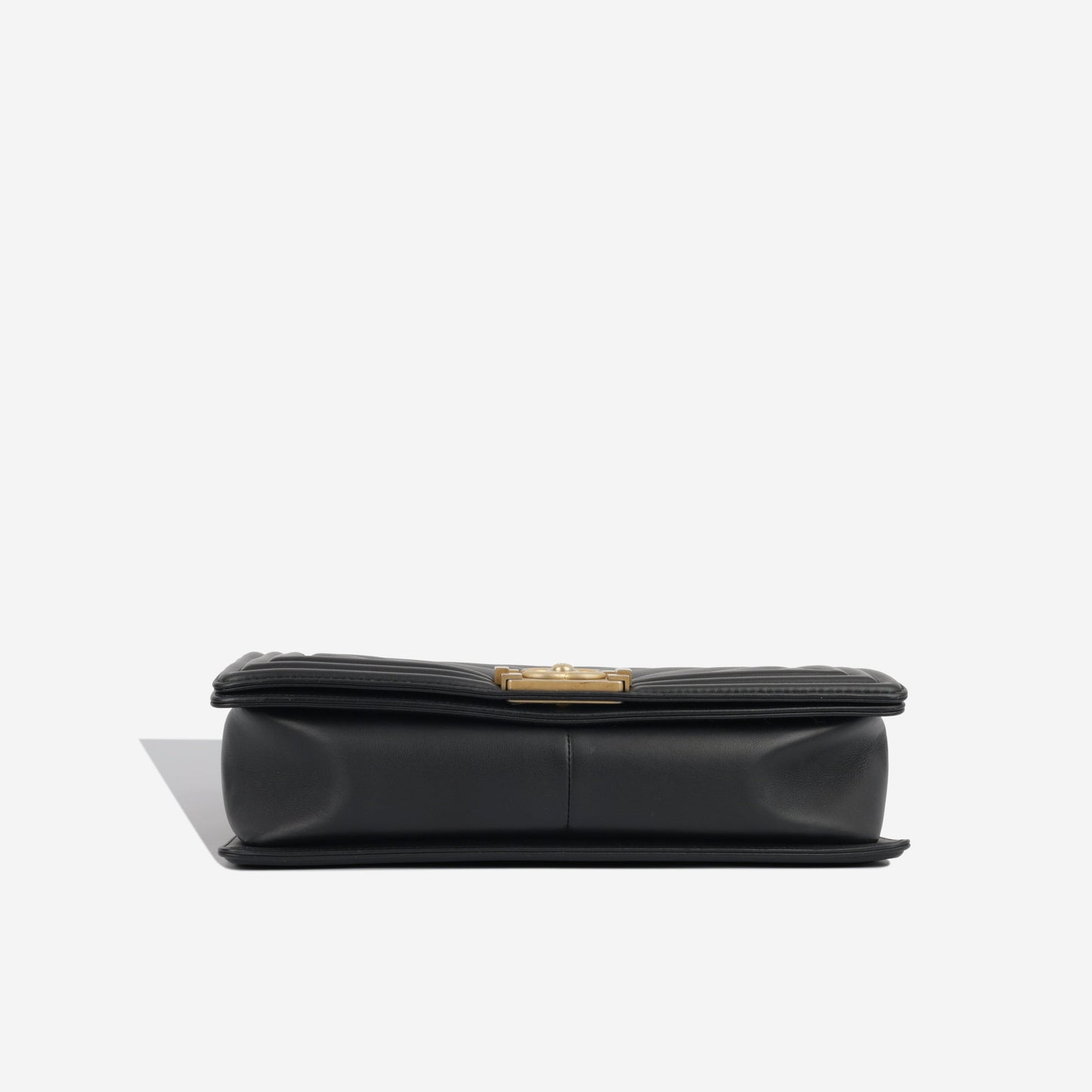 Chanel Boy Bag Lambskin Black Shoulder Bag