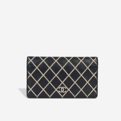 Chanel Long Wild Stitch Wallet