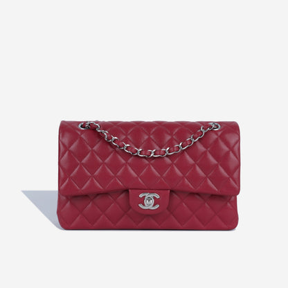 Chanel Classic Flap Lambskin Black Shoulder Bag Style 100