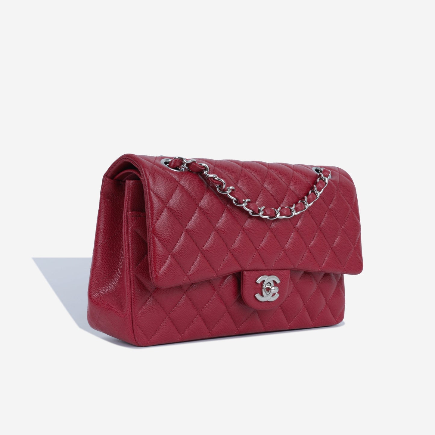 Chanel Classic Flap Lambskin Black Shoulder Bag Style 100