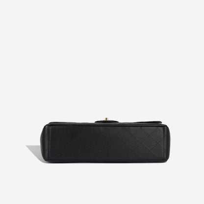 Chanel Classic Flap Caviar Black Shoulder Bag Style 142