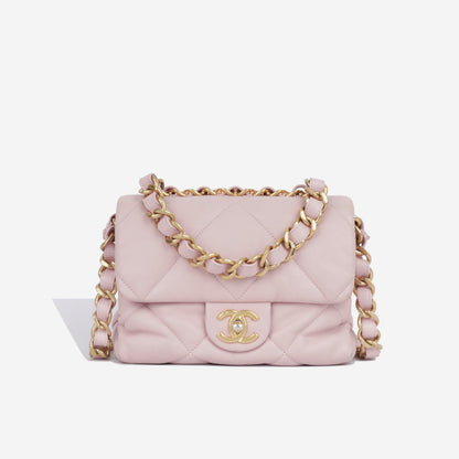 Chanel Seasonal Square Flap - Pink Lambskin