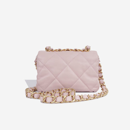 Chanel Seasonal Square Flap - Pink Lambskin