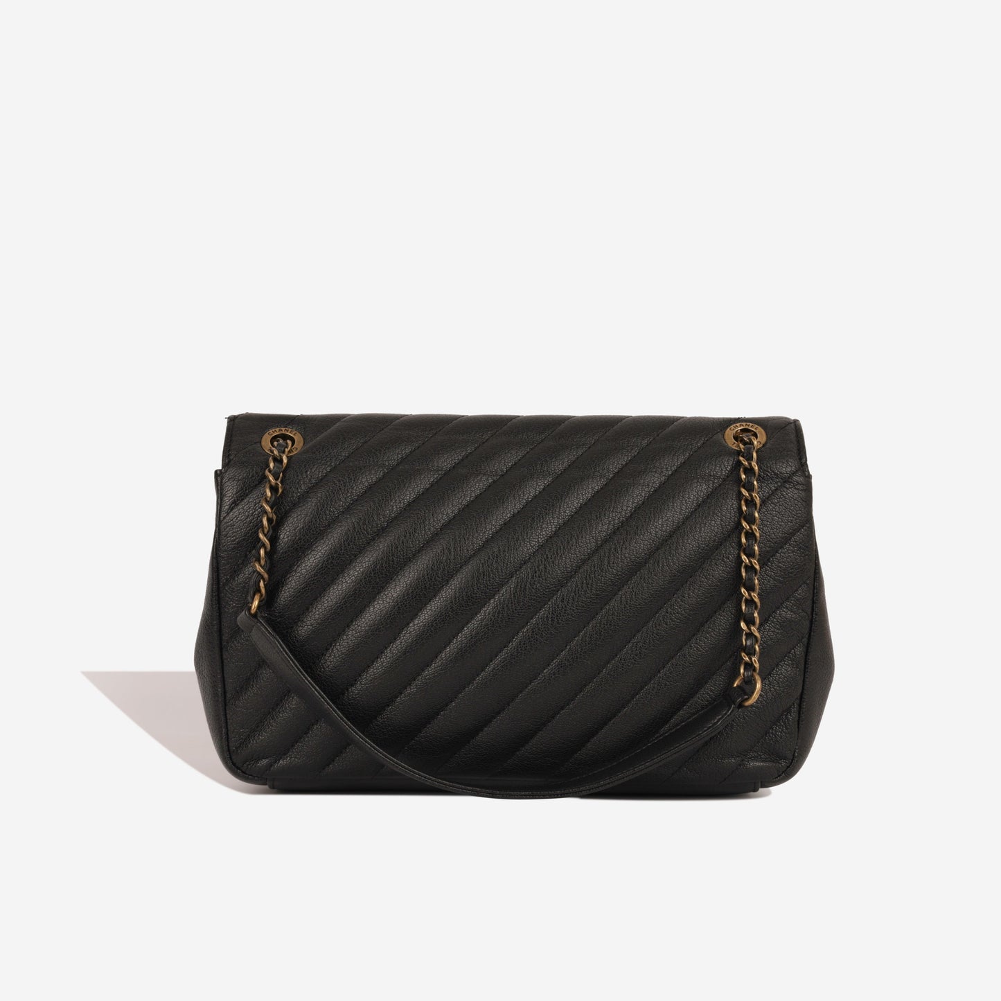 Chanel Timeless Calfskin Black Shoulder Bag